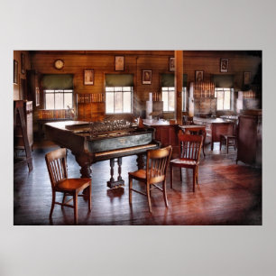 Pôster Música - O piano de cauda