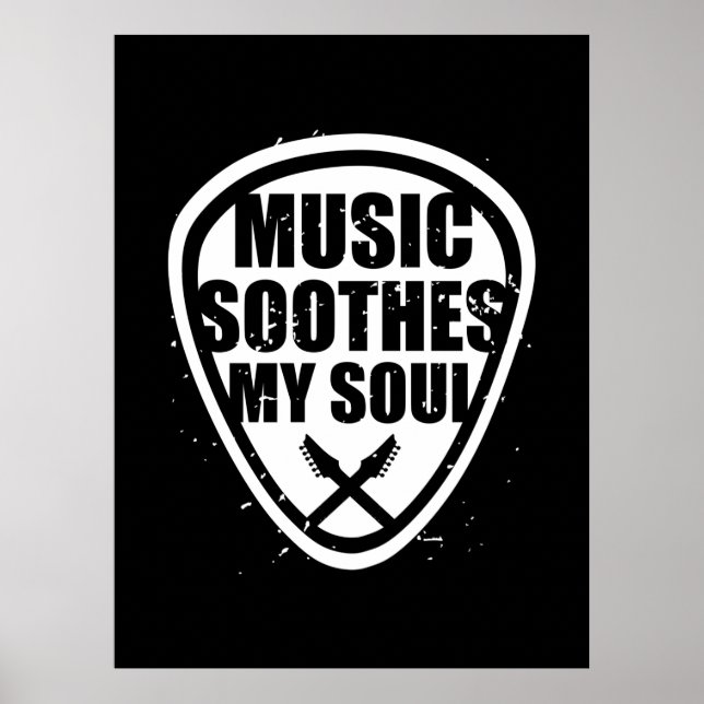Poster Música Soita Minha Alma (Frente)