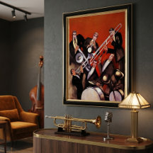 Música Vintage, Banda de Jazz Musical Art Deco Toc