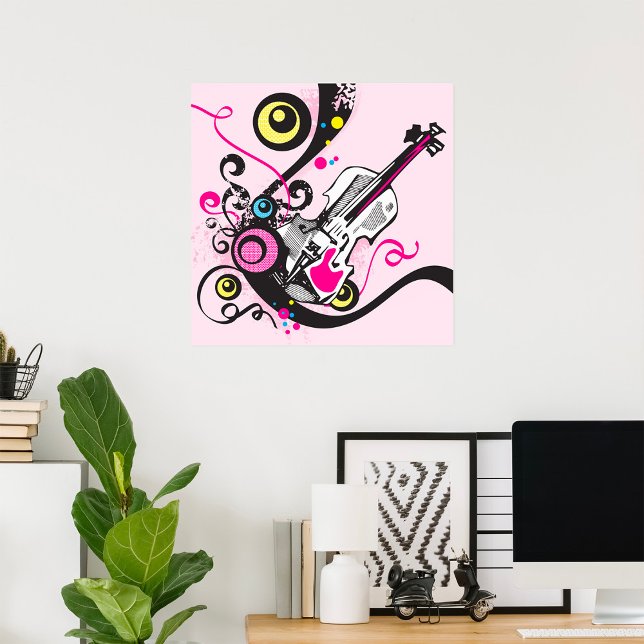 Poster Música Violina (Criador carregado)