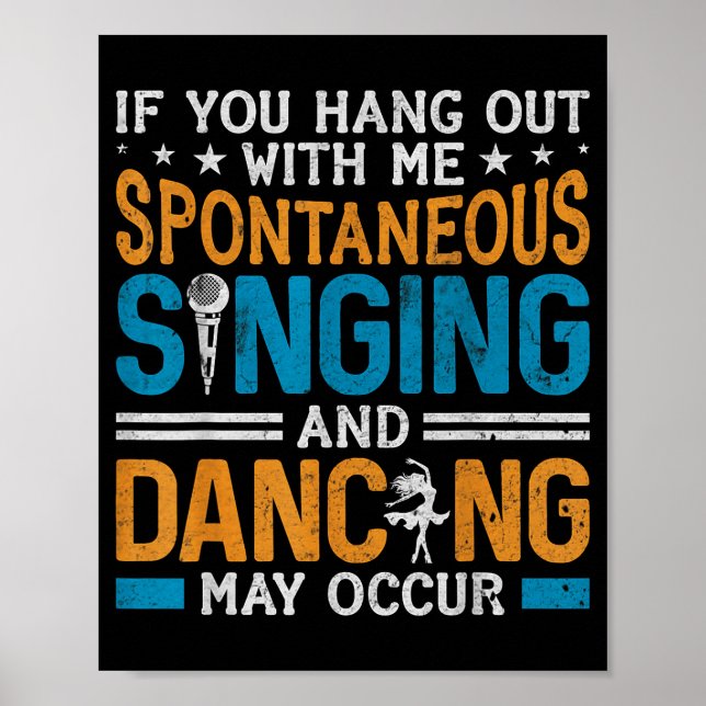 Poster Musical Theatre Nerds Theater Geek Drama Lover Act (Frente)