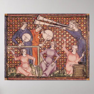 Pôster Musicians, from Ovide Moralise