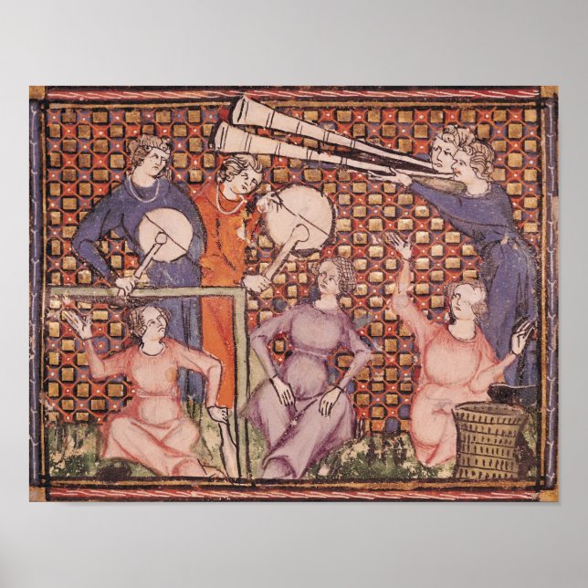 Pôster Musicians, from Ovide Moralise (Frente)