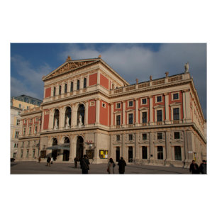 Pôster Musikverein, Wien Österreich