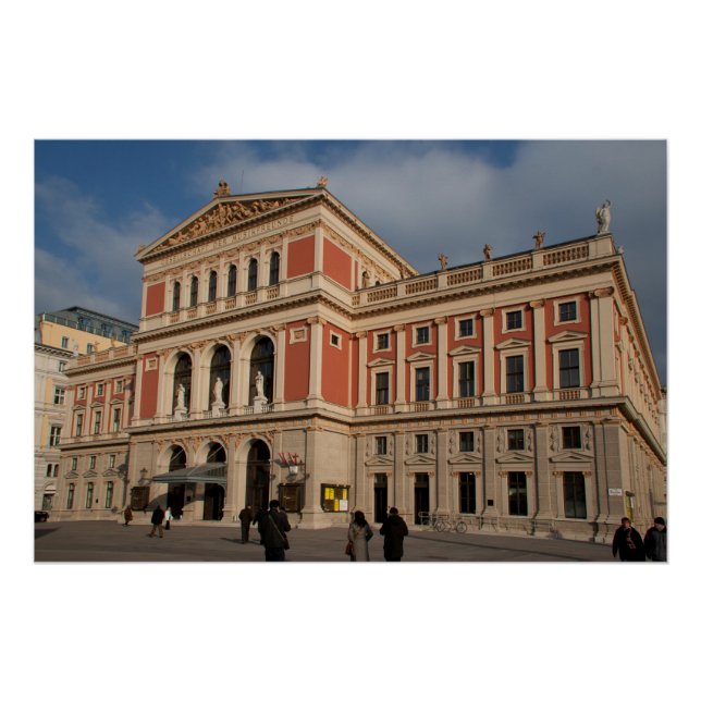 Pôster Musikverein, Wien Österreich (Frente)