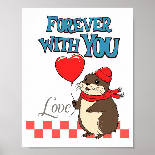Poster Muskrat Love Forever With You  (Frente)