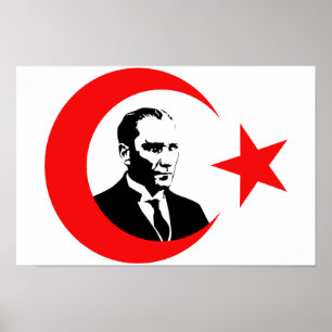Poster Mustafa Kemal Ataturk