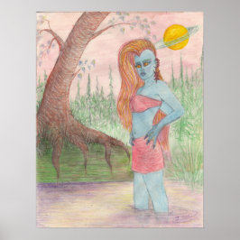 Pôster Mutant Ana Anastasia Canvas Print