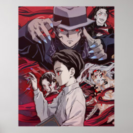 Poster Muzan Kibutsuji