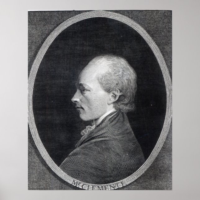 Poster Muzio Clementi, 1803 (Frente)