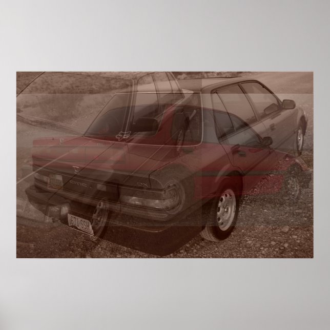 Poster my ride (Frente)