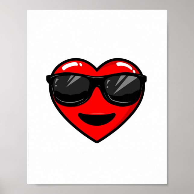 Poster My Sister Is My Valentine Heart Sungles Boy Girl  (Frente)