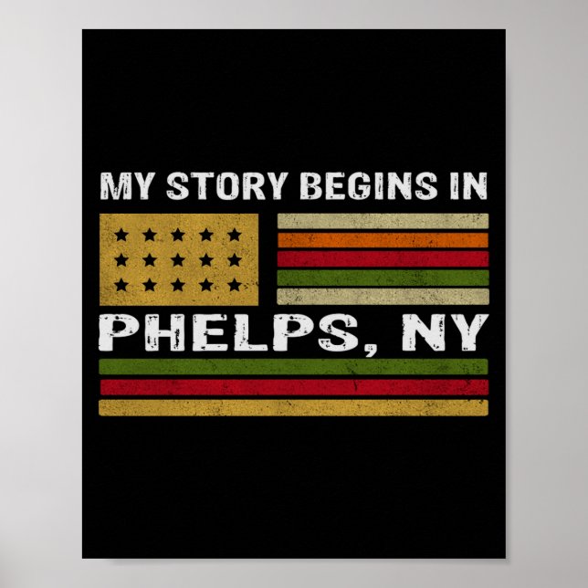 Poster My Story Is Begins In Phelps Ny _1  (Frente)