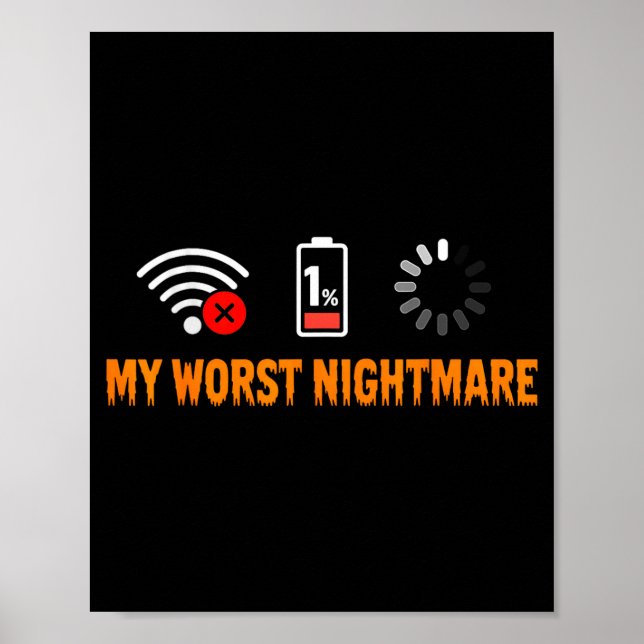 Poster My Worst Funny For Gamers  (Frente)