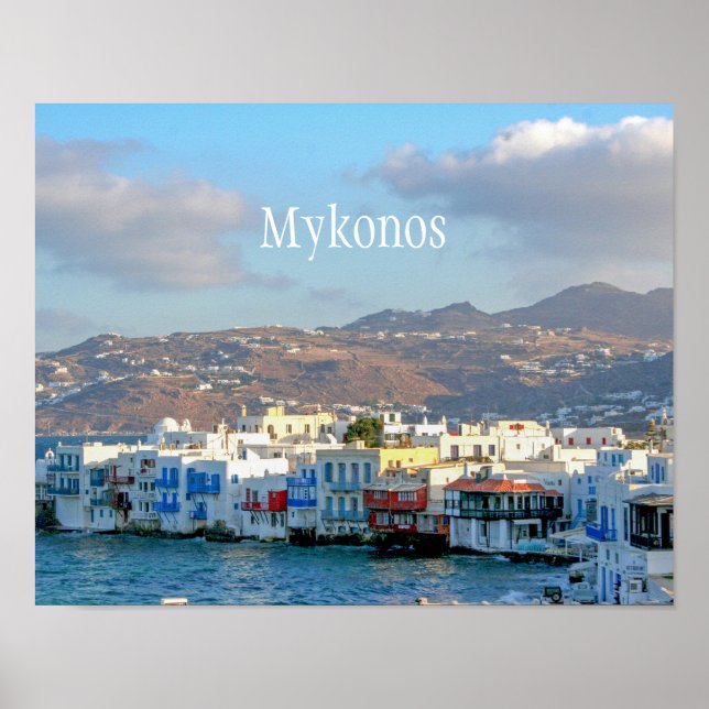 Poster Mykonos Town (Frente)