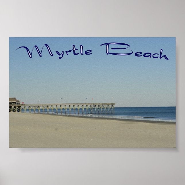 Poster Myrtle Beach (Frente)