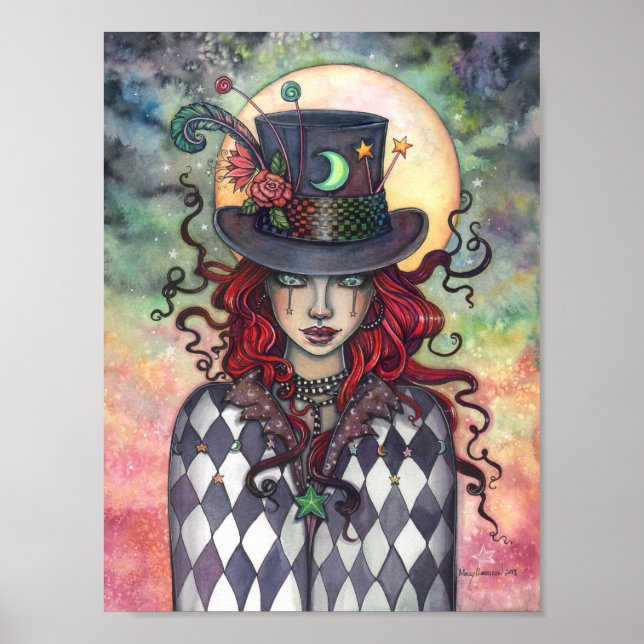 Poster Mysterik Circus Mad Hatter Girl Molly Harrison (Frente)