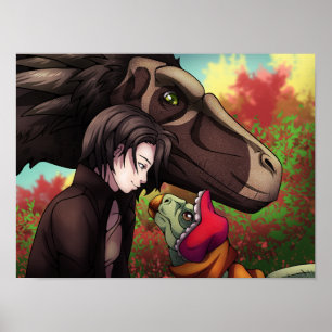 Poster Mysterious Forest Friends