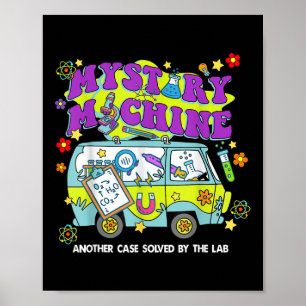 Poster Mystery Machine Of Diagnostics Lab Semana 2025 Med