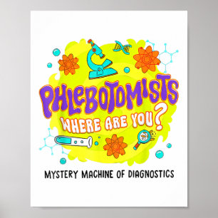 Poster Mystery Machine Of Diagnostics Lab Semana 2025 Phl