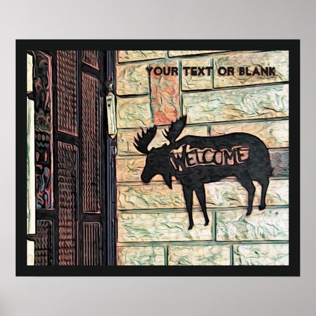 Poster Mystic Moose (Frente)