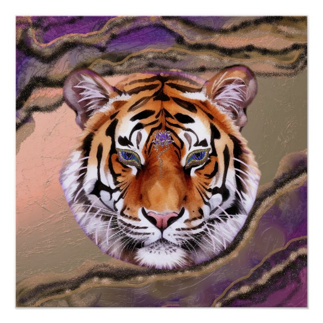 Pôster Mystic Tiger 2 (Frente)