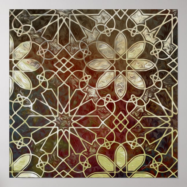 Poster Mystic Tiles II (Frente)