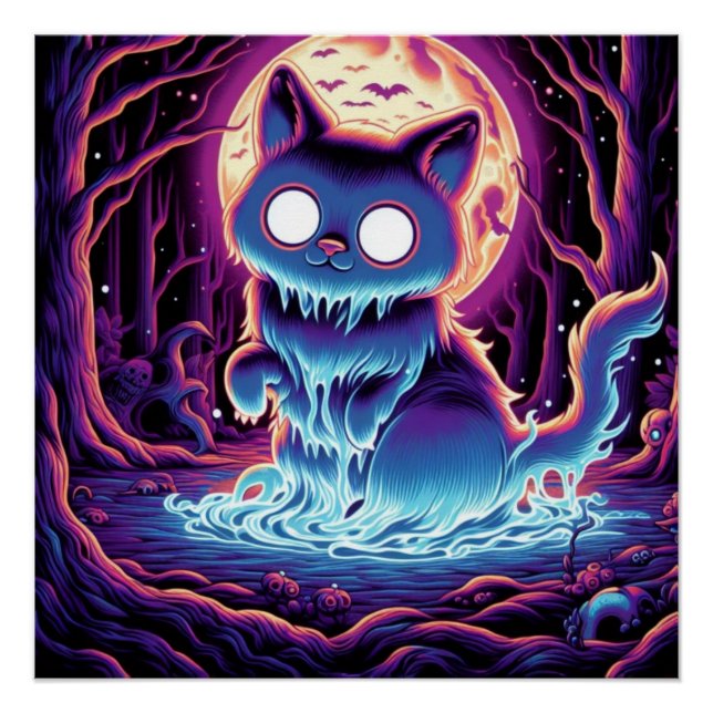 Pôster Mystic Veil glossy (Frente)