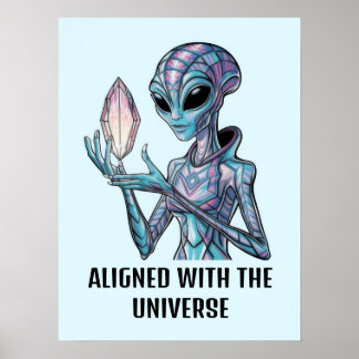 Poster Mystical Alien