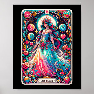 Poster Mystical Bride Tarot Card Encantando Ardois Casame