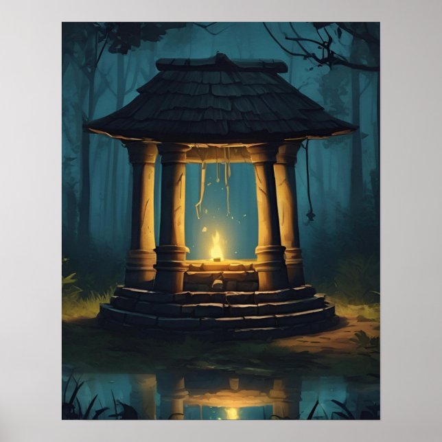 POSTER MYSTICAL DESEJANDO BEM PIT ART (Frente)