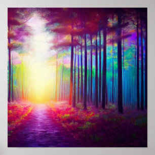 Poster Mystical Forest