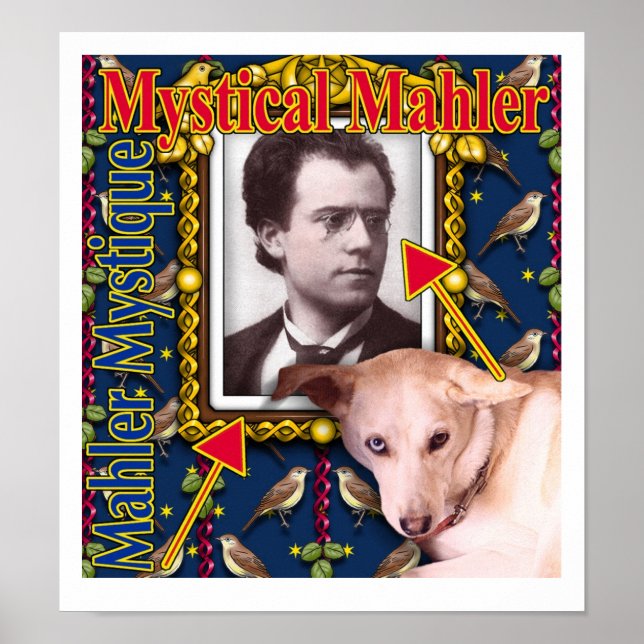 Pôster Mystical Mahler (Frente)
