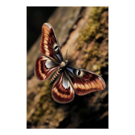 Pôster Mystical Woodland Moth