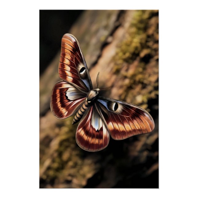 Pôster Mystical Woodland Moth (Frente)