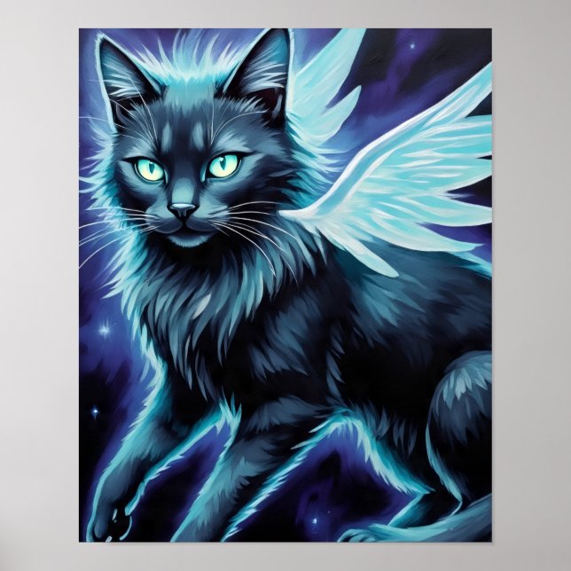 Poster MysticBlackCatFairy (Frente)