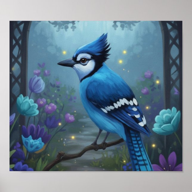 Poster MysticBlueJay (Frente)