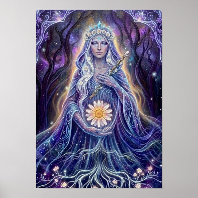 Poster MysticDaisyGoddess (Frente)