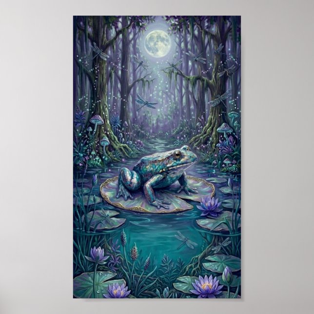 Poster MysticSwampFrog2 (Frente)