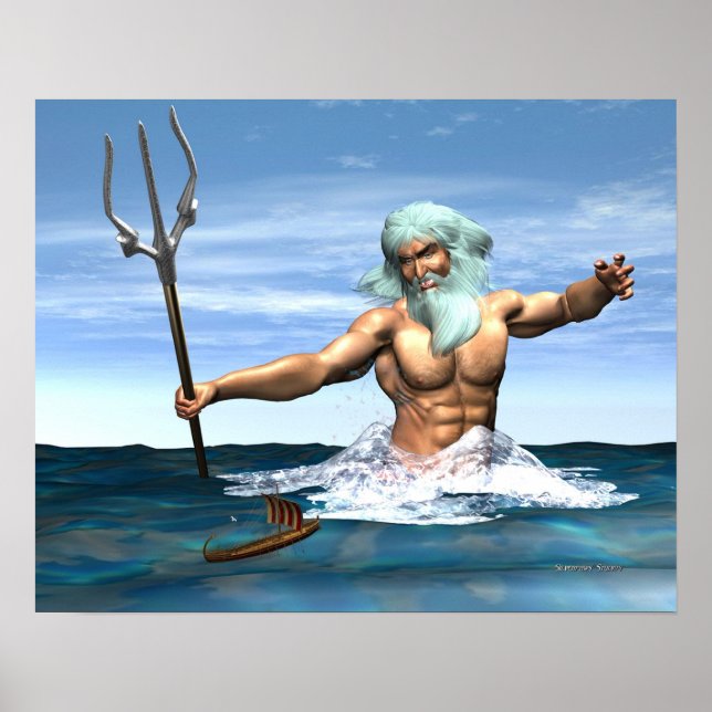 POSTER MYTH - POSIDON (Frente)