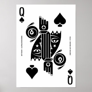 Pôster Mythos Kali Queen of Spades