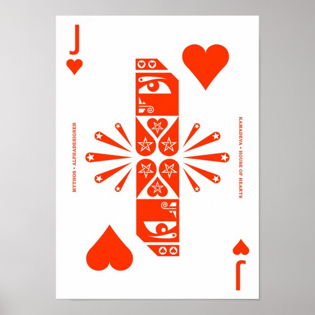 Poster Mythos Kamadeva Jack of Hearts (Frente)