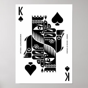 Poster Mythos Osiris King of Spades