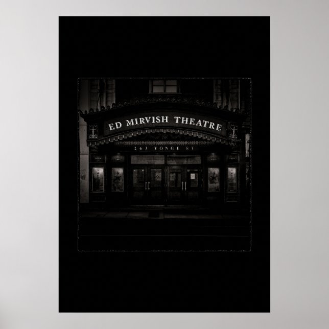 Poster Nº 263 Yonge St 2 com Borda (Frente)