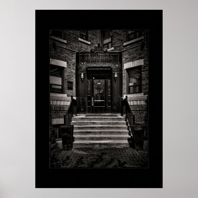 Poster Nº 2837 Yonge St 1 com borda (Frente)