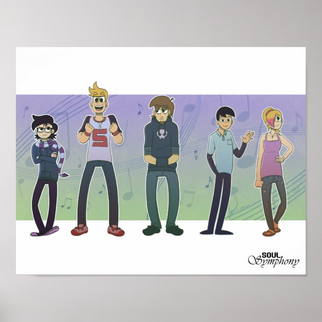 Poster nº 2 da Sinfonia de Alma Oficial (Frente)