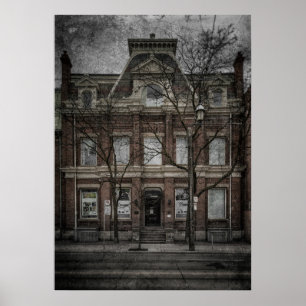 Poster Nº 496 Queen St E 2 Versão de Filme Antigo
