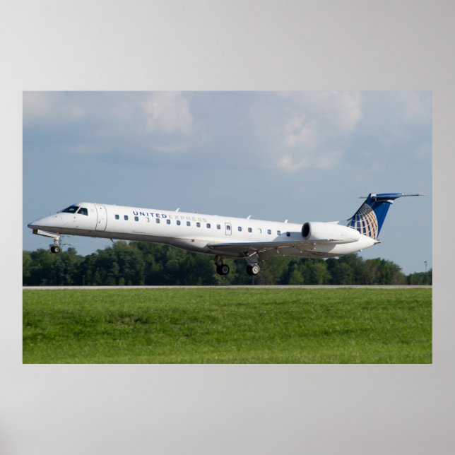 POSTER N13958 ERJ-145LR (Frente)