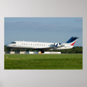 Pôster N405SW Skywest Canadair CRJ-200ER