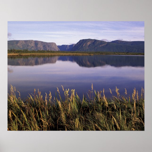 Pôster N.A., Canadá, Terra Nova, Nacional Gros Morne (Frente)